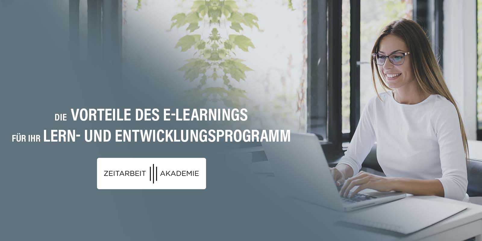 Blog-Header Die Vorteile des E-Learnings für Ihr Lern- und Entwicklungsprogramm